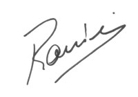 Autographe RANIERI