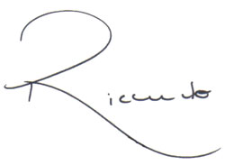 Autographe RICARDO