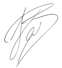 Autographe BERTHOD