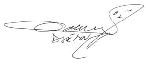Autographe DJETOU