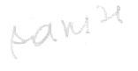 Autographe BANIDE