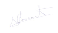 Autographe ABLANCOURT