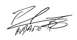 Autographe AUBAMEYANG