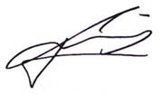 Autographe BENARBIA