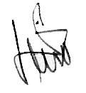 Autographe BENOIT