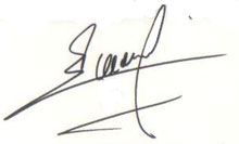 Autographe BERNARDI