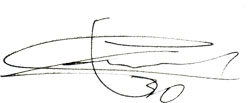 Autographe CARRASSO