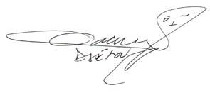 Autographe DJETOU