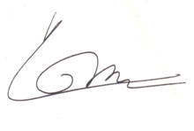 Autographe GRAX