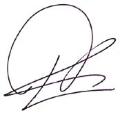 Autographe GRIMANDI