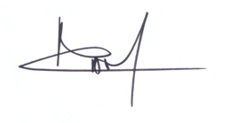 Autographe MARTIAL