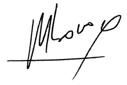 Autographe MBOKANI