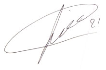 Autographe MERIEM