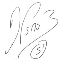 Autographe PEREZ