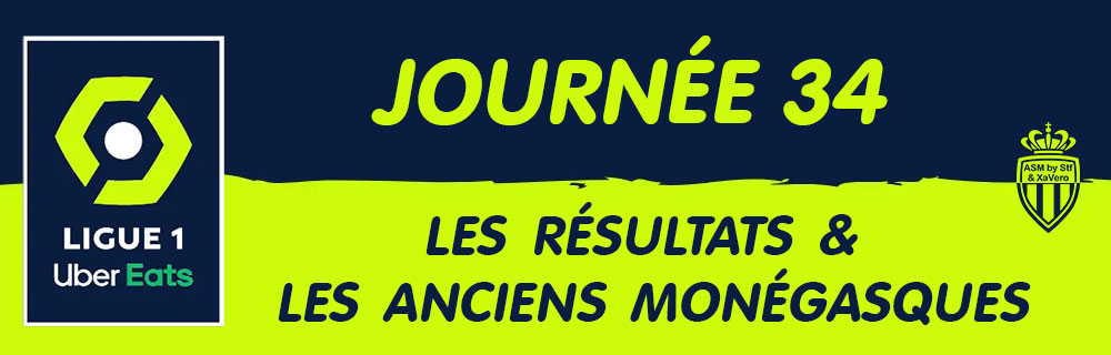 34ème journée Ligue 1