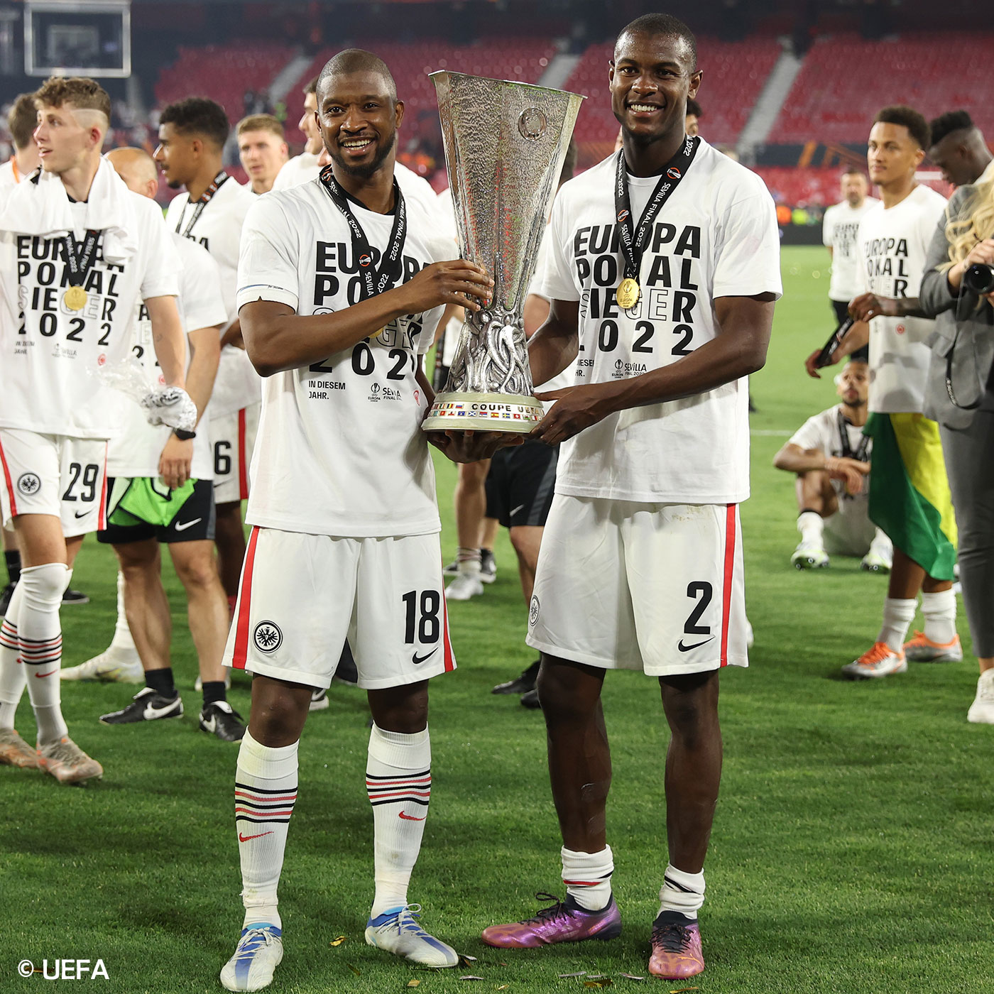 Almamy Touré vainqueur de la Ligue Europa