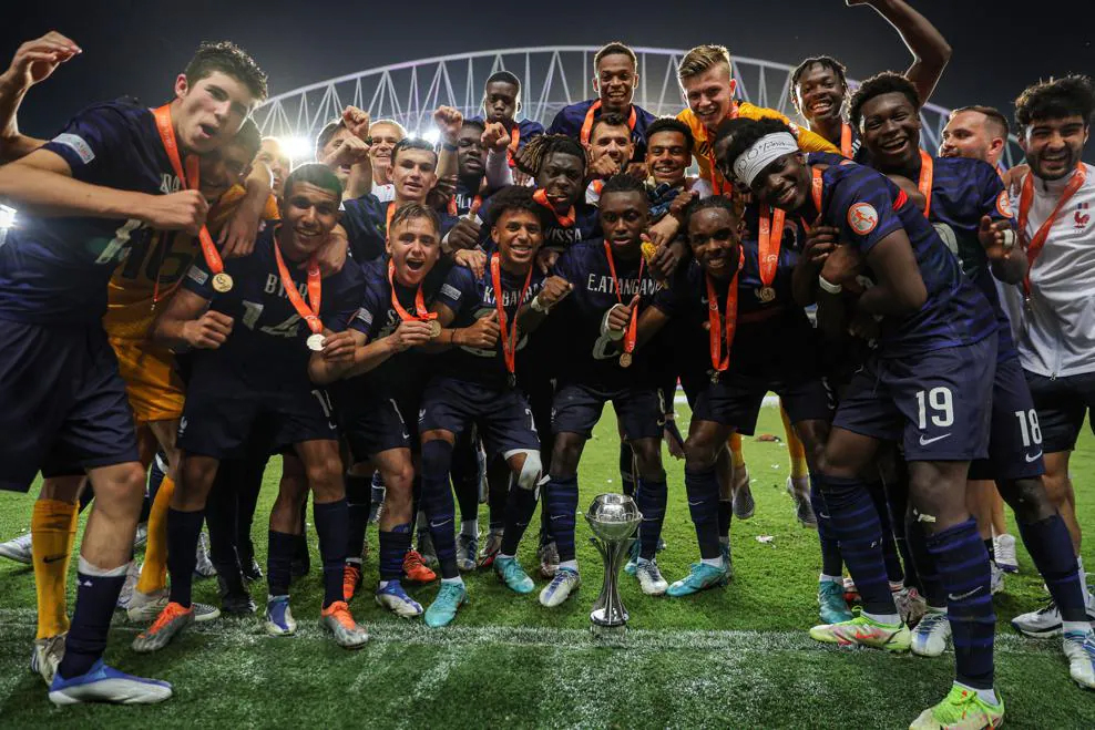 La France de Lisandru Olmeta, vainqueur de l'Euro U17