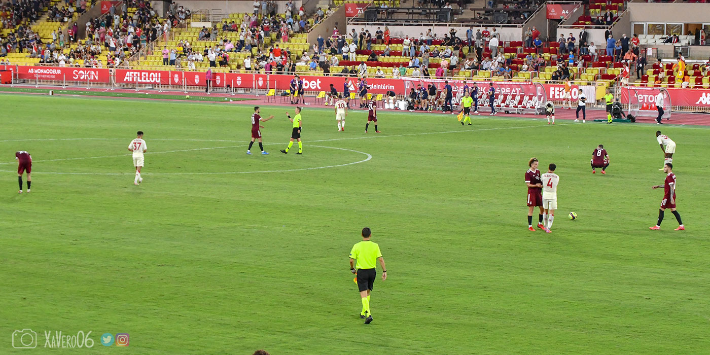 Fin du match, Monaco a validé son billet pour le prochain tour
