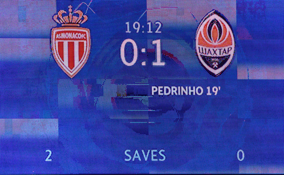 Donetsk mène 1-0 à Monaco