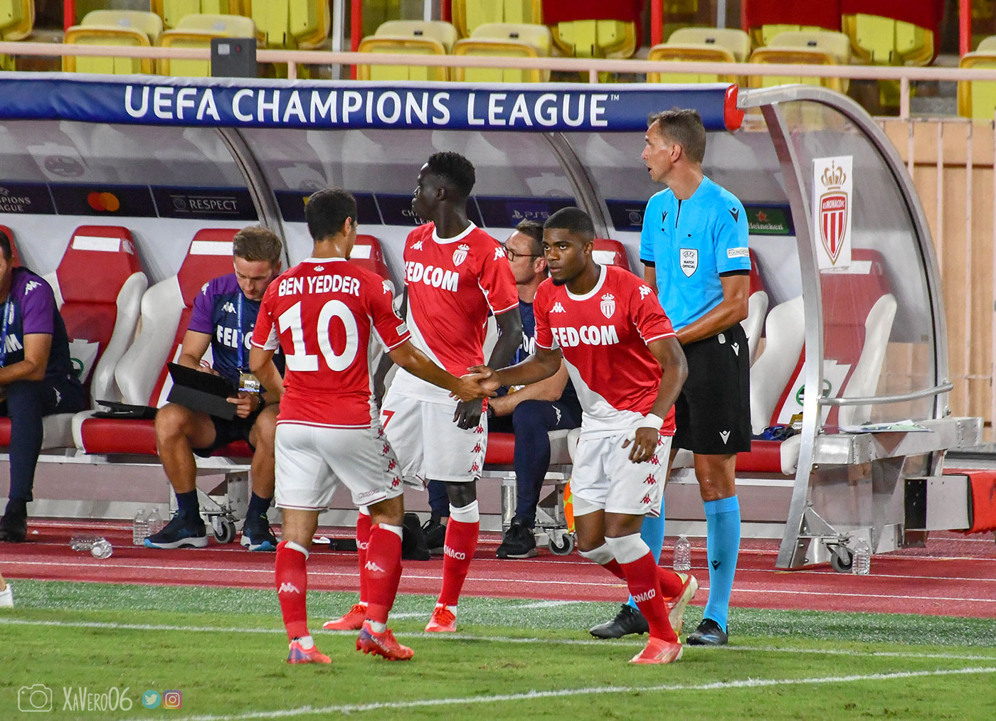 Sortie de Ben Yedder et entrée de Boadu...