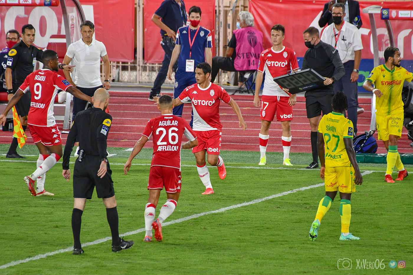 Ben Yedder et Golovin entrent