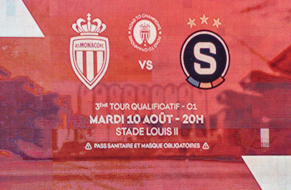Prochain match au Louis-II, dès mardi contre le Sparta Prague