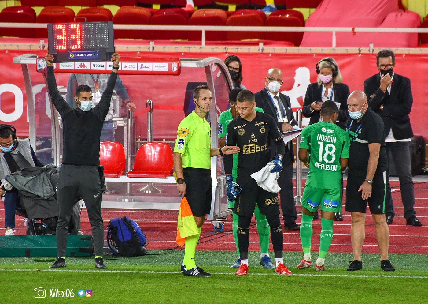 Entrées de Basic et Youssouf pour Nordin et le 33, Nadé