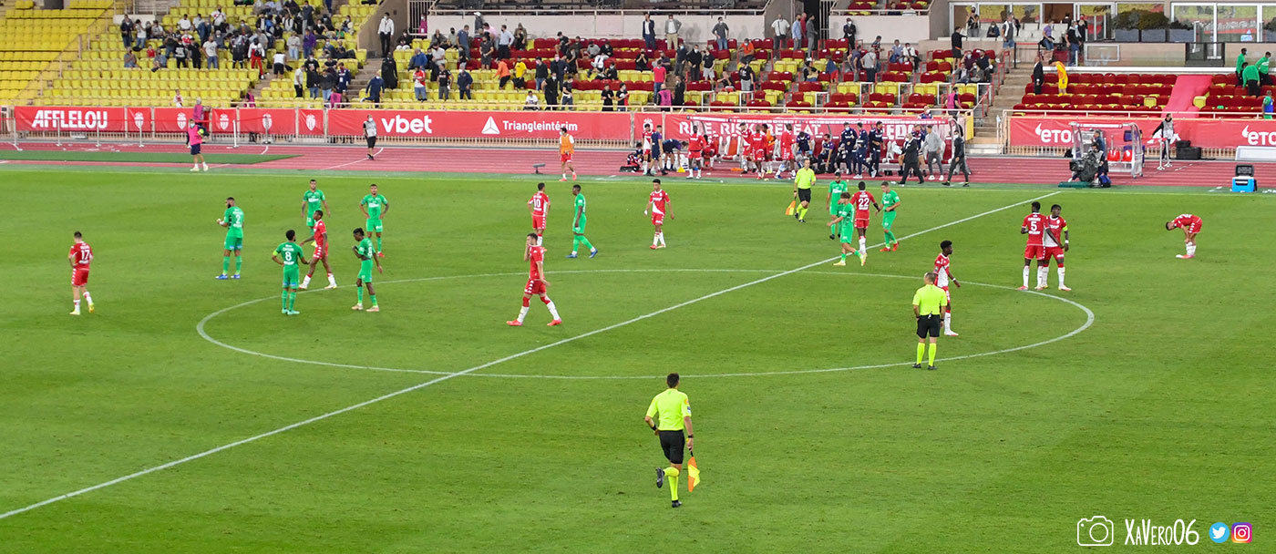 Coup de sifflet final sur le score de 3-1 pour Monaco