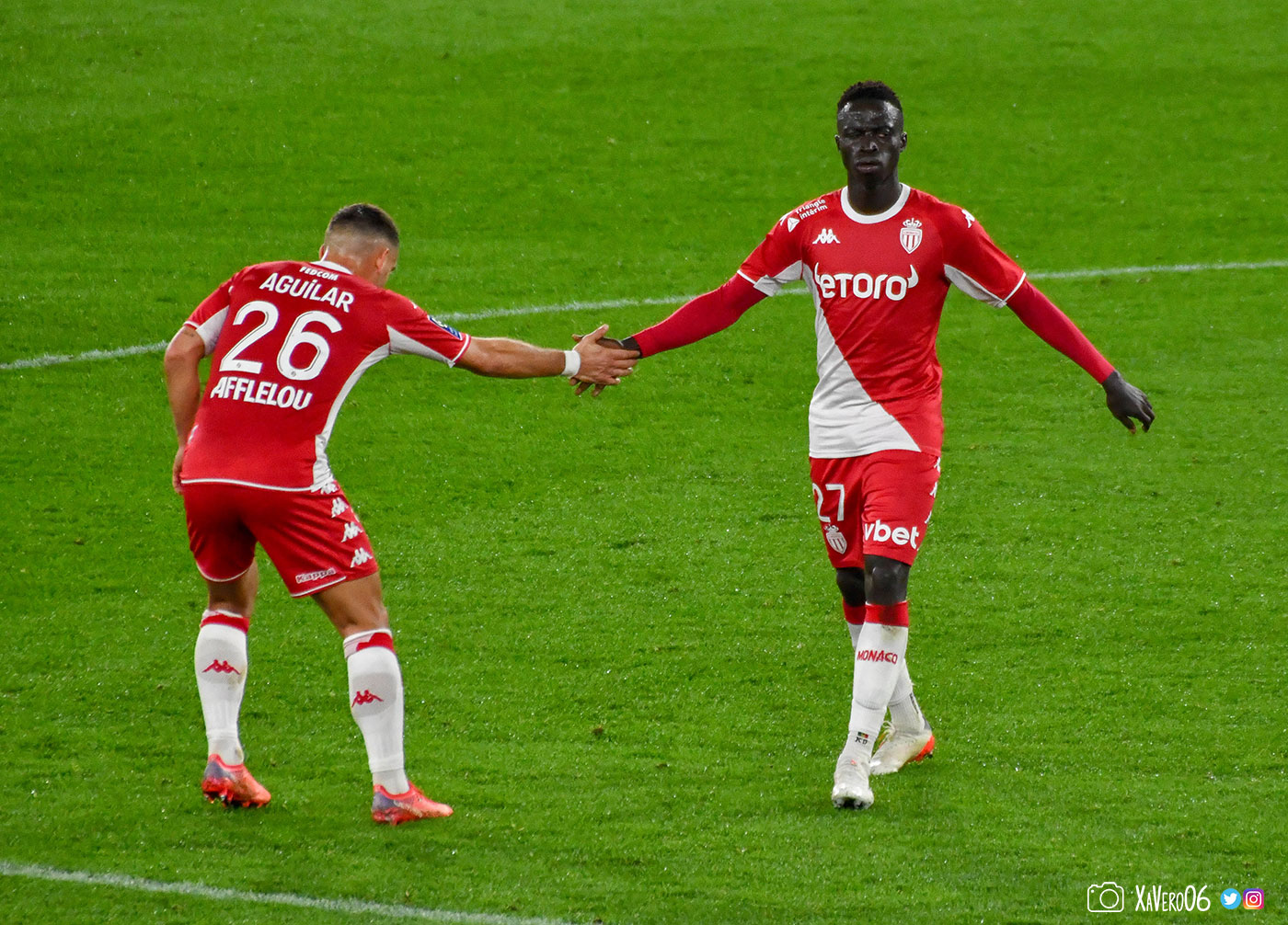 ...il est félicité par Aguilar...