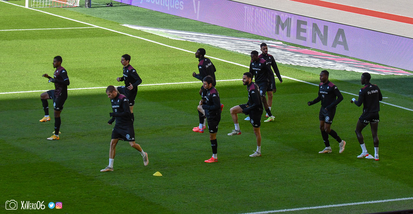 Les titulaires du FC Metz