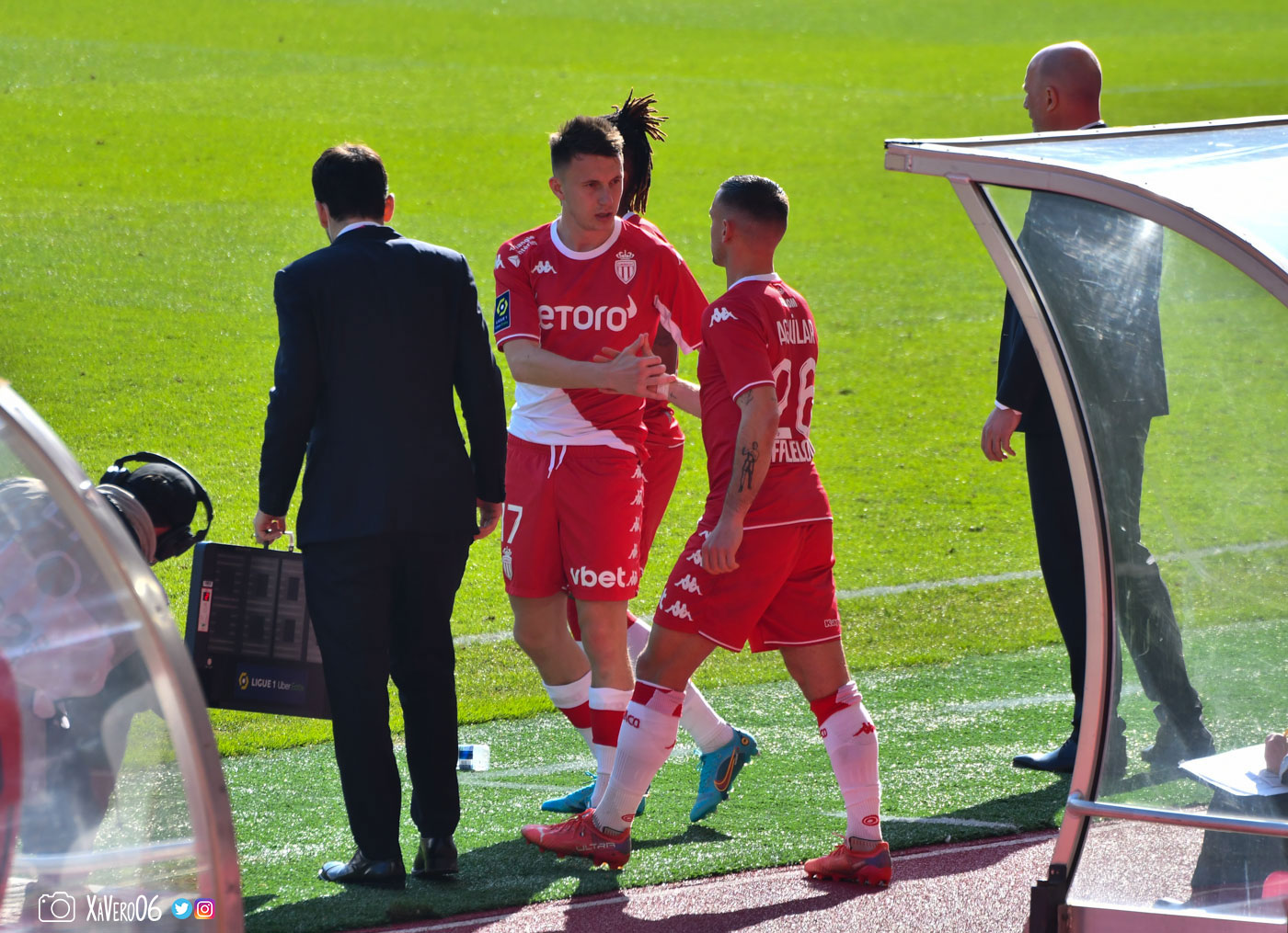 Entrées de Golovin, Aguilar et Martins...