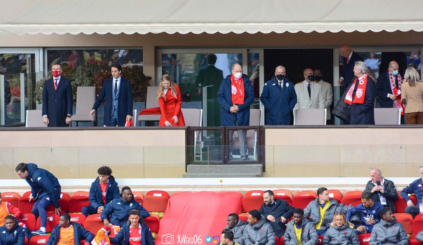 S.A.S. Albert-II présent au stade...