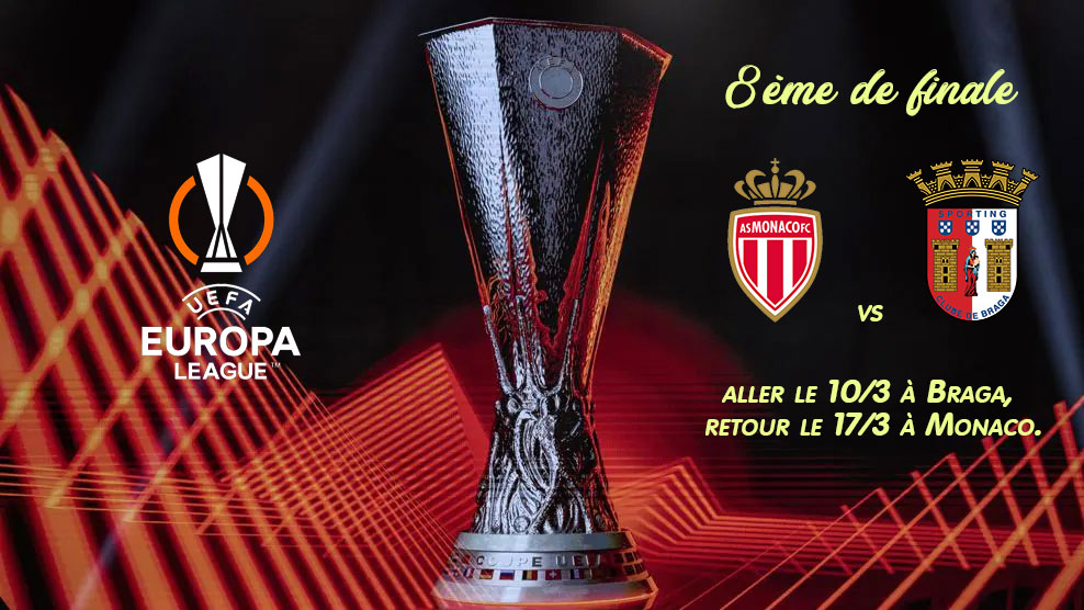 Monaco sera opposé au Sporting Braga