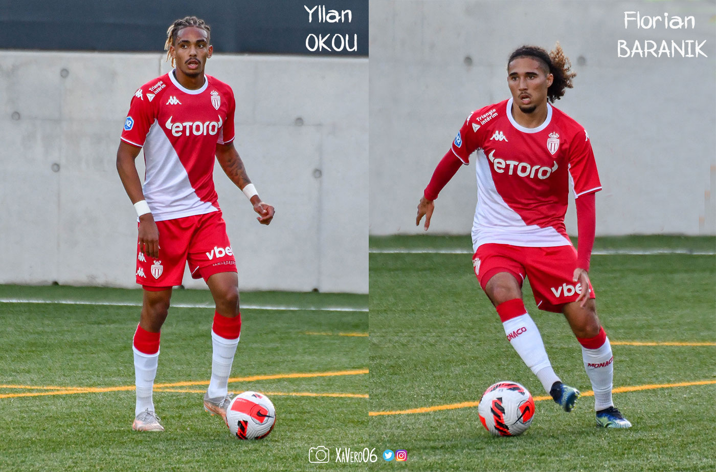 Yllan Okou et Florian Baranik