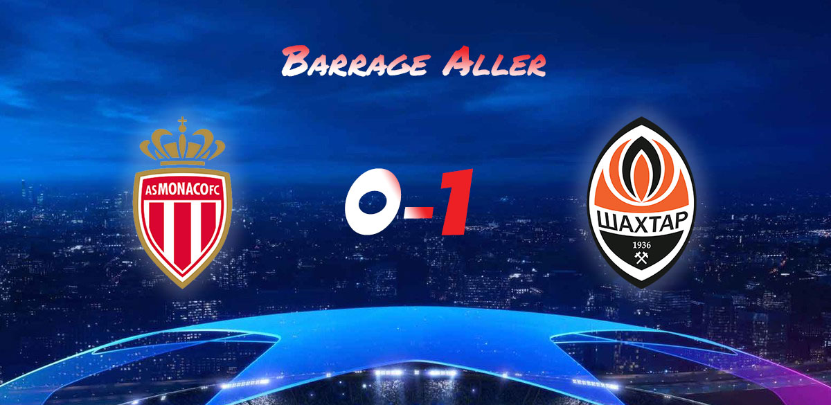 Résultats Barrage Aller Ligue des Champions