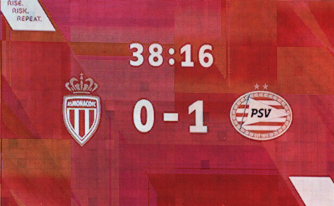 ...Monaco est mené 0-1
