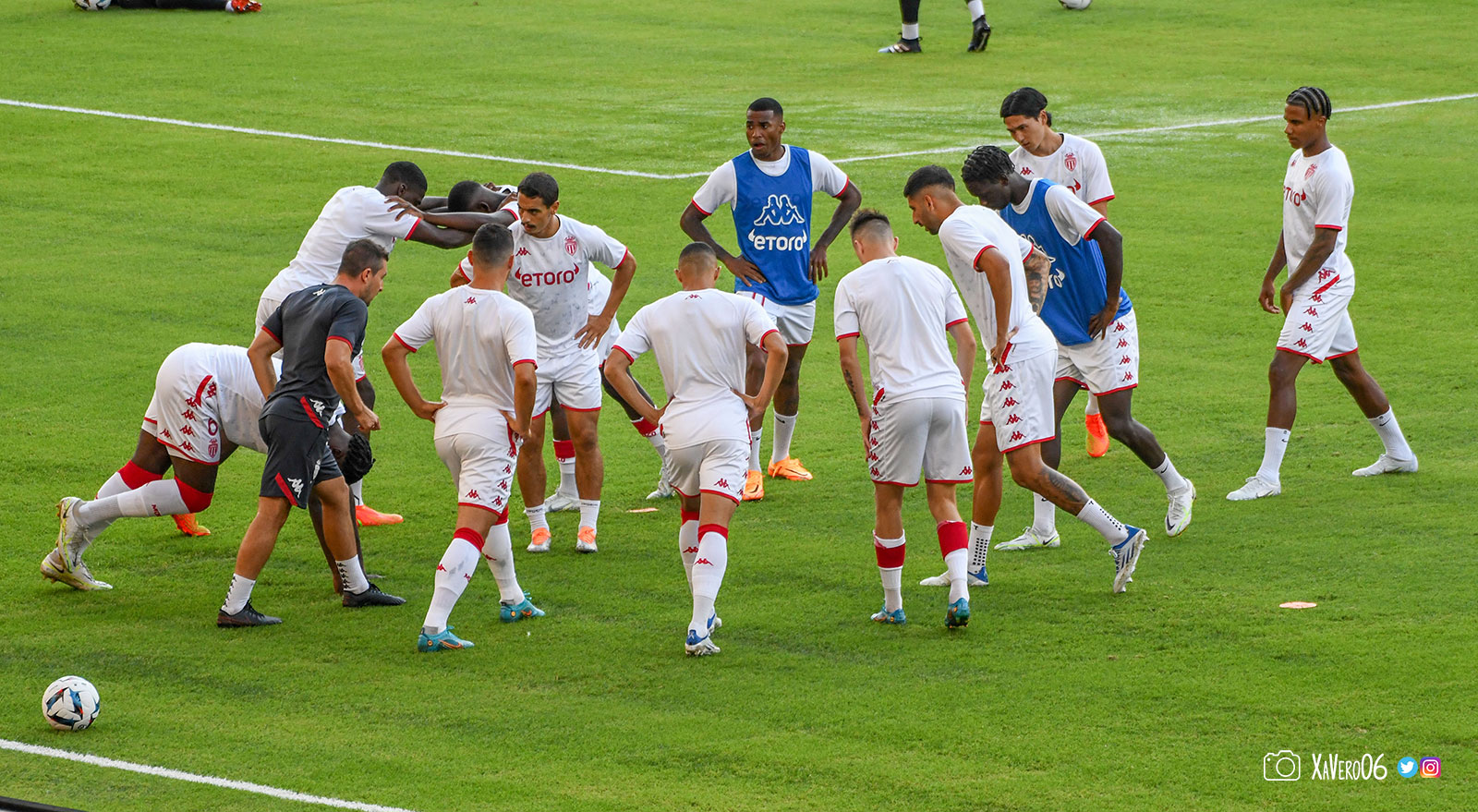 Les titulaires de l'AS Monaco...