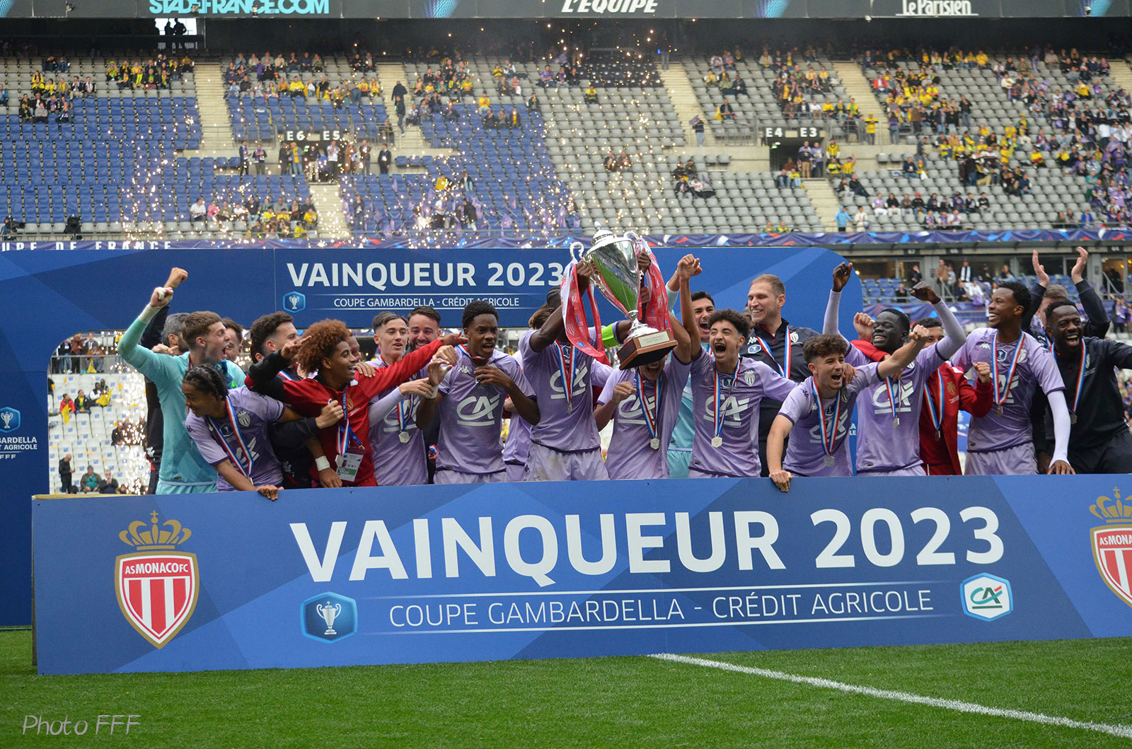 AS Monaco, Vainqueur de la Coupe Gambardella 2023