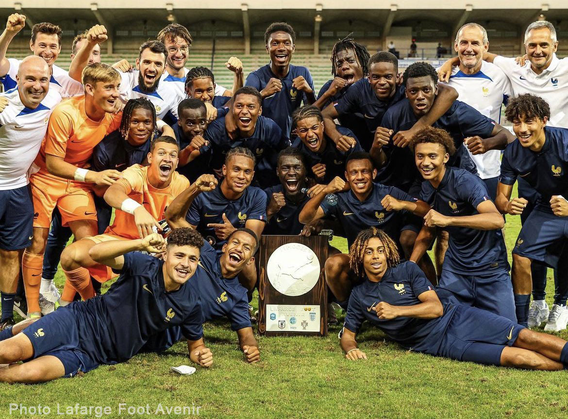 France vainqueur du Tournoi Lafarge Foot Avenir