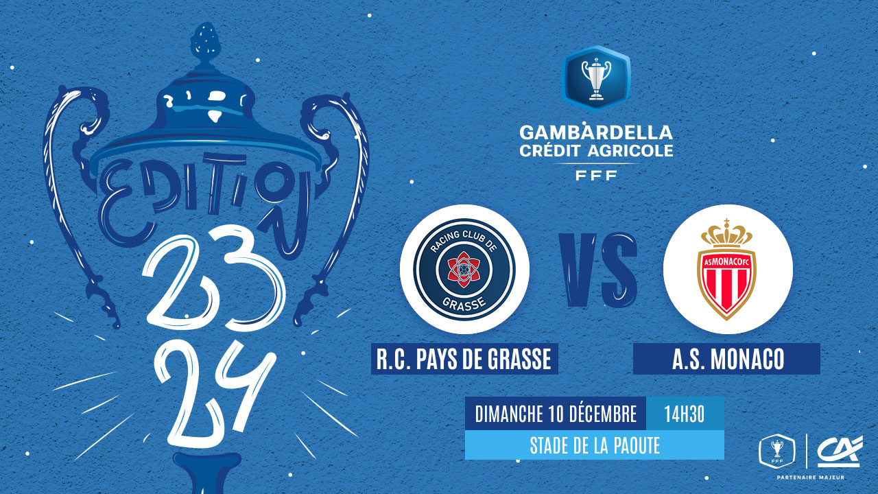 Affiche du 1er Tour Coupe Gambardella