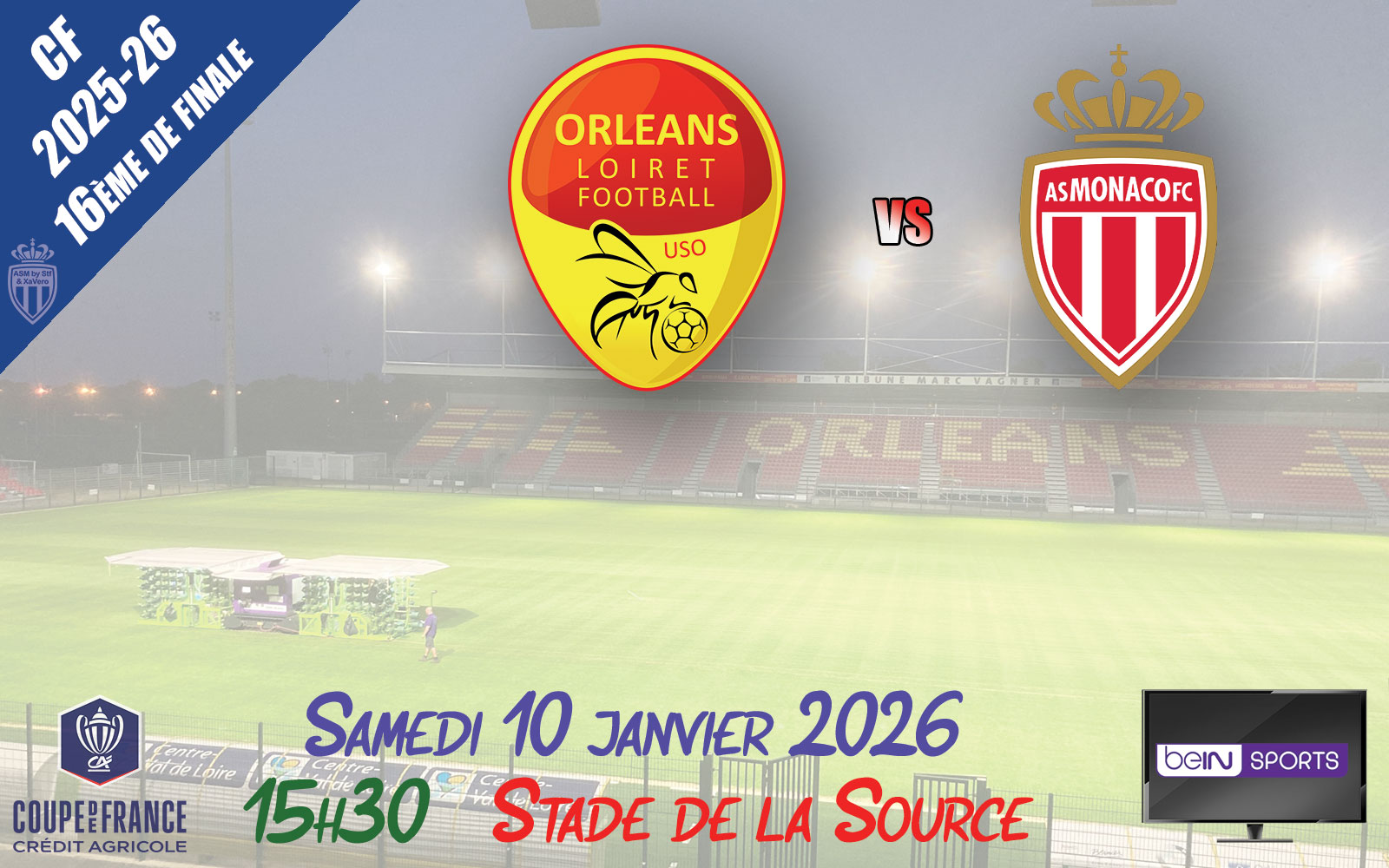 16ème de finale Coupe de France